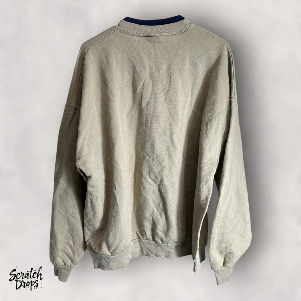 Lighthouse Apparel Vintage 90s Women's 2XL Sweatshirt Leaf Embroidery Pullover